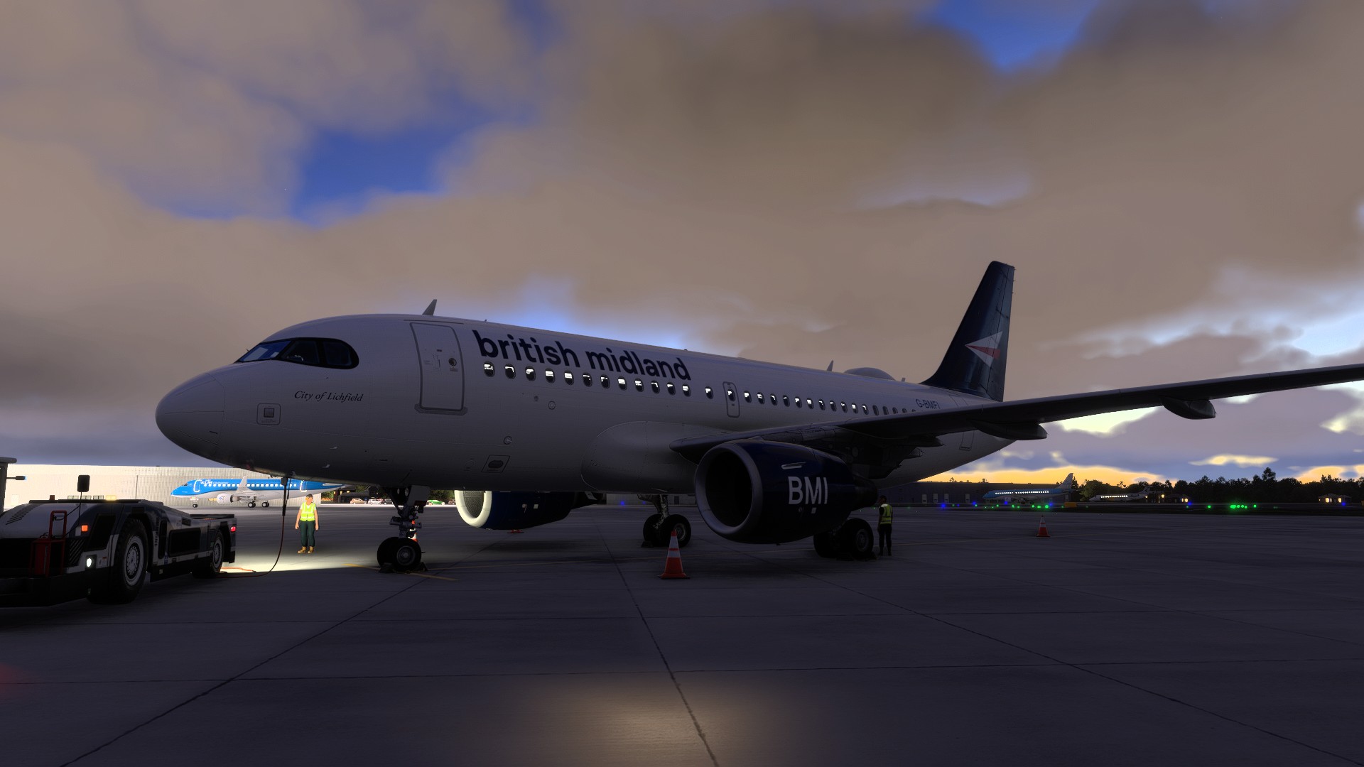 British Midland Airbus A319