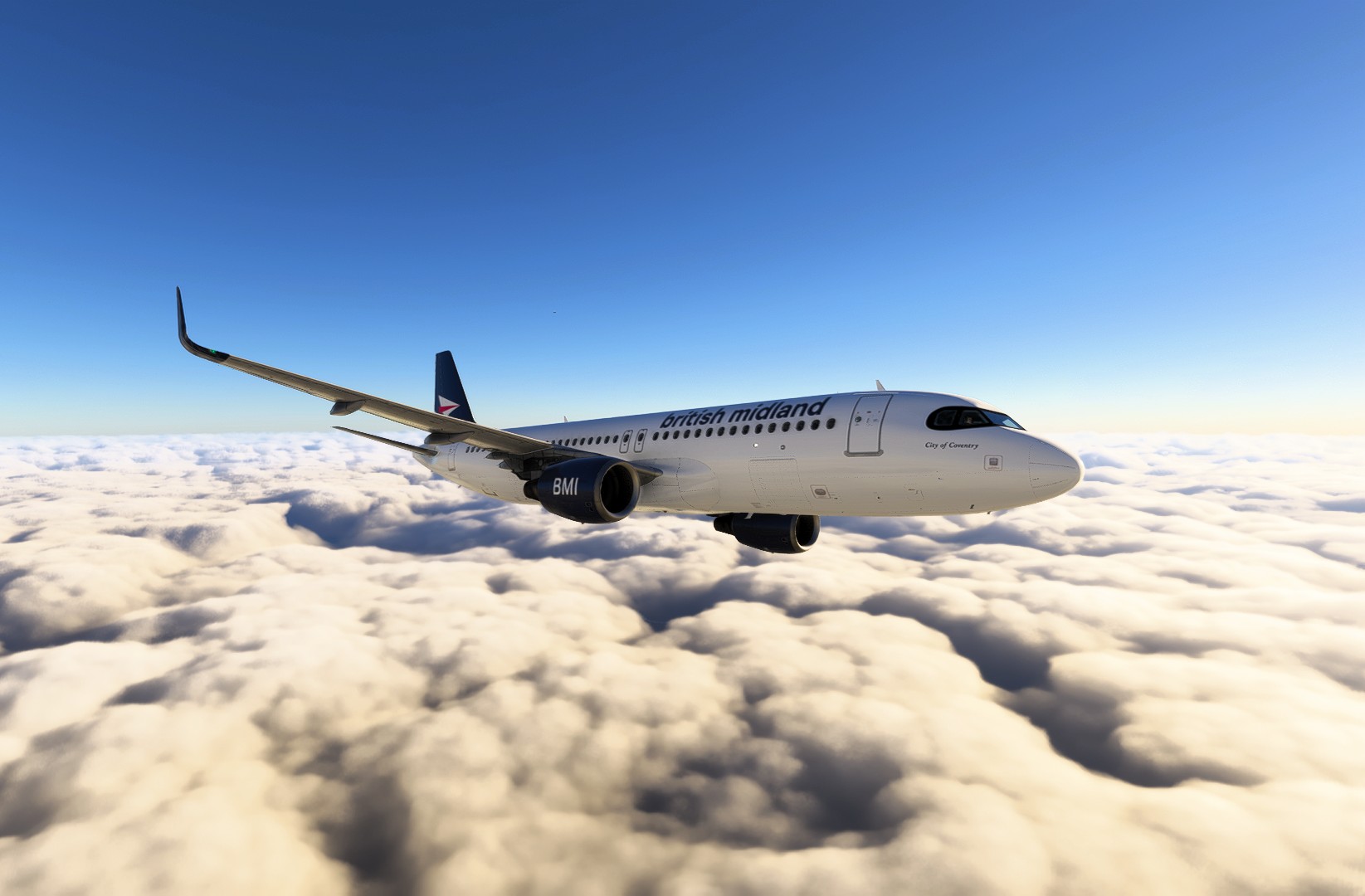British Midland Airbus A320