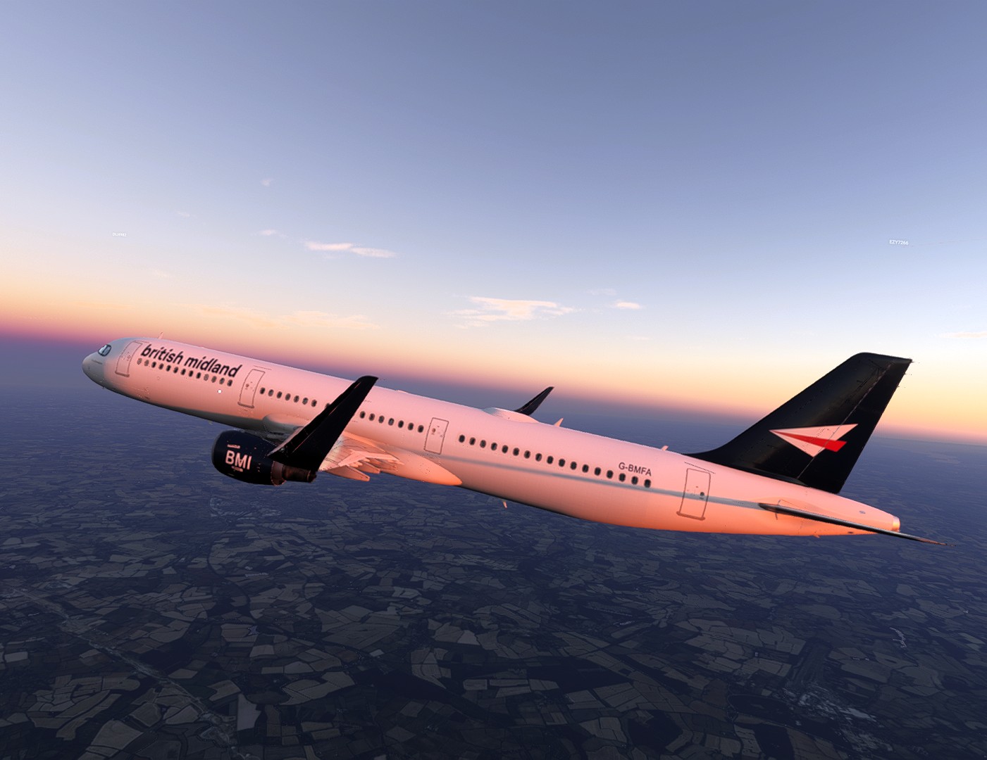 British Midland Airbus A321