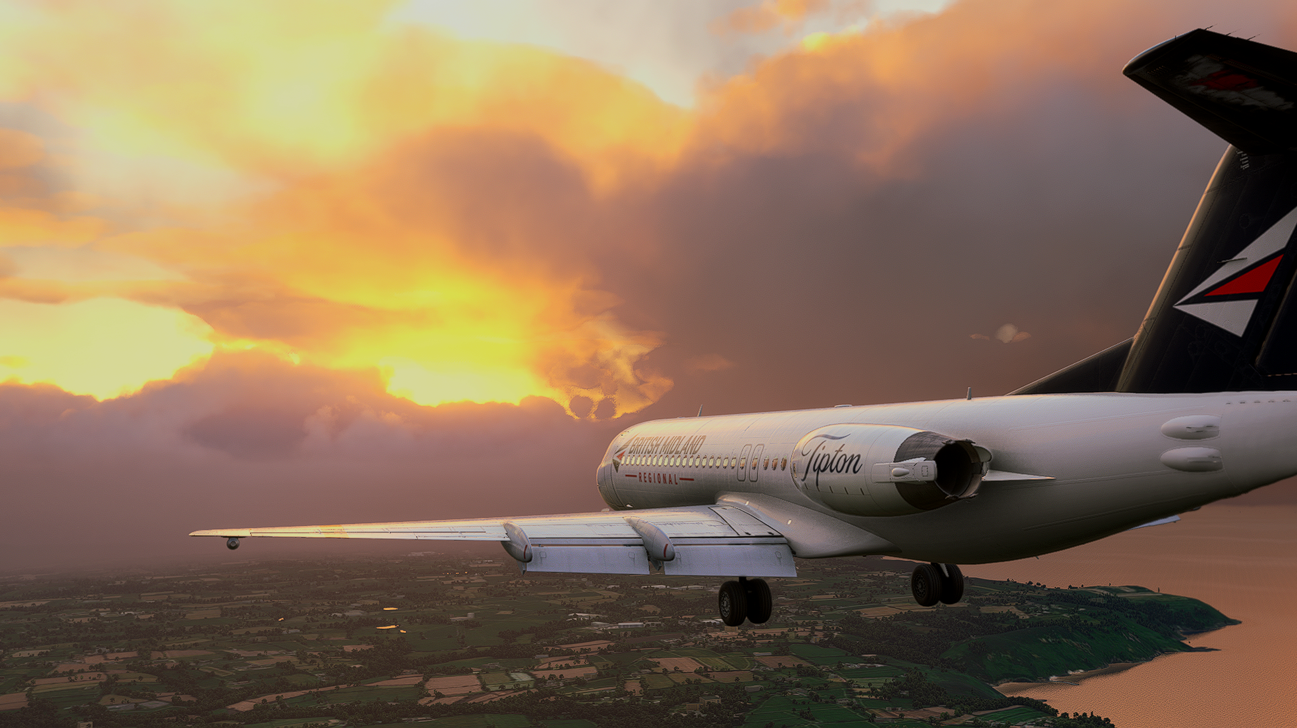 British Midland Virtual aircraft
